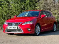 Used Lexus CT200h 2014 Red Hatchback