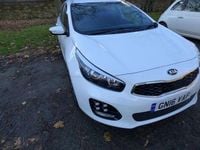 Used Kia Ceed GT-Line 2016 White Hatchback
