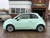 Used Fiat 500 Lounge 69 HP (50 kW) 2014 Green Hatchback