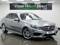Used Mercedes E250 AMG line 204 HP (150 kW) 2015 Silver Sedan