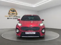 Used Kia Sportage GT-Line 177 HP (130 kW) 2018 Red SUV