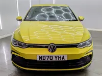 Used VW Golf VII R-line 150 HP (110 kW) 2021 Yellow Hatchback