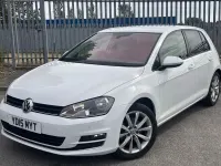 Used VW Golf VII GT 150 HP (110 kW) 2015 White Hatchback