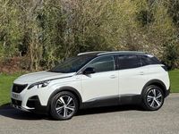 Used Peugeot 3008 GT-line 130 HP (95 kW) 2018 White metallic SUV