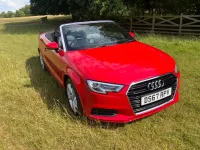 Used Audi A3 Cabriolet 150 HP (110 kW) 2018 Red Cabriolet