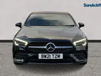 Used Mercedes CLA180 AMG Line Premium Plus 136 HP (100 kW) 2021 Black Coupe