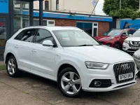 Used Audi Q3 S-Line 170 HP (125 kW) 2013 White SUV