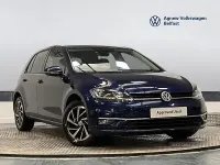 Used VW Golf VII Edition 115 HP (84 kW) 2019 Blue Hatchback