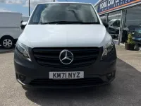 Used Mercedes Vito Progressive 161 HP (118 kW) 2021 White Van