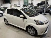 Used Toyota Aygo 2014 White Hatchback