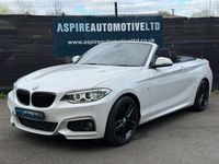 Used BMW 218 M Sport 2016 White Cabriolet