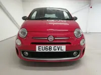 Used Fiat 500 S 69 HP (50 kW) 2018 Red Hatchback