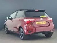 Used Toyota Yaris 2017 Red Hatchback