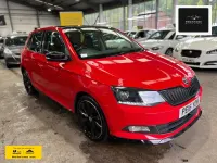 Used Skoda Fabia Monte Carlo 60 HP (44 kW) 2016 Red Hatchback