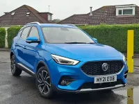 Used MG ZS Exclusive 106 HP (77 kW) 2021 Blue SUV