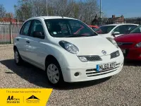Used Nissan Micra Visia 65 HP (47 kW) 2010 White Hatchback