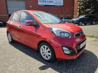 Used Kia Picanto 84 HP (61 kW) 2012 Red Hatchback