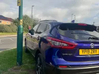 Used Nissan Qashqai N-Connecta 115 HP (84 kW) 2019 Blue SUV