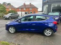 Used Ford Fiesta Zetec 100 HP (73 kW) 2017 Blue Hatchback