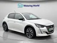 Used Peugeot e-208 Premium 100 kW (136 HP) 2022 White Hatchback