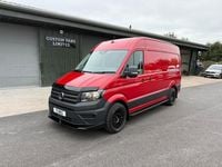 New VW Crafter 140 HP (102 kW) 2025 Red Van