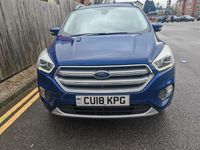 Used Ford Kuga Titanium 150 HP (110 kW) 2018 Blue SUV