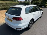 Used VW Golf VII SE 115 HP (84 kW) 2019 White Estate