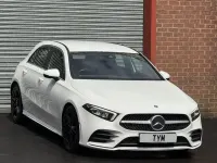 Begagnad Mercedes A180 Executive 116 HK (85 kW) 2018 Vit Halvkombi