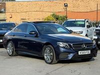 Usado Mercedes E400 AMG line 340 HP (250 kW) 2019 Azul Sedan