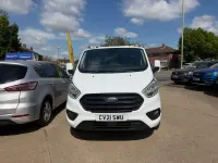 Begagnad Ford Transit Custom Trend 105 HK (77 kW) 2021 Vit Van
