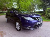 Used Nissan Qashqai Acenta 2014 Blue SUV
