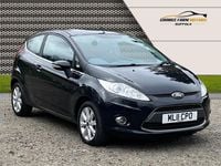 Used Ford Fiesta Zetec 82 HP (60 kW) 2011 Black Hatchback