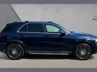 Used Mercedes GLE400 AMG line 330 HP (242 kW) 2022 Cavansite blue metallic SUV