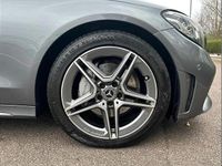 Used Mercedes C200 AMG line 180 HP (132 kW) 2019 Grey Sedan