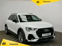 Used Audi Q3 Black Edition 150 HP (110 kW) 2021 White SUV