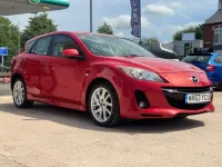 Used Mazda 3 105 HP (77 kW) 2013 Red Hatchback