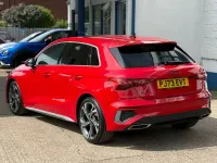 Used Audi A3 S-Line 110 HP (80 kW) 2023 Red Sedan