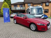 Used Jaguar XE Prestige 163 HP (119 kW) 2017 Red Sedan