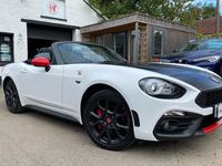 Used Abarth 124 Spider 170 HP (125 kW) 2016 White Cabriolet