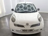 Used Nissan Micra Visia 65 HP (47 kW) 2010 White Hatchback