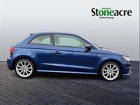 Used Audi A1 S-Line 147 HP (108 kW) 2016 Blue Hatchback