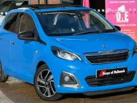 Used Peugeot 108 Allure 82 HP (60 kW) 2015 Blue Hatchback