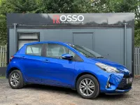 Used Toyota Yaris 2017 Blue Hatchback