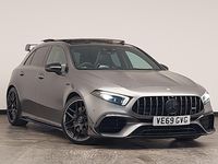 Used Mercedes A45 AMG 421 HP (309 kW) 2019 Grey Hatchback