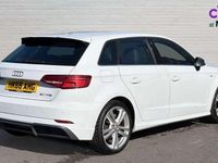 Used Audi A3 S-Line 113 HP (83 kW) 2019 White Sedan