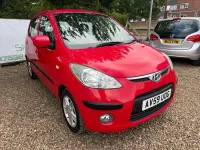 Used Hyundai i10 Comfort 78 HP (57 kW) 2009 Red Hatchback