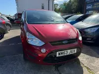 Used Ford S-MAX Zetec 140 HP (102 kW) 2014 Red MPV