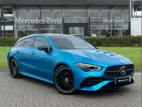 Used Mercedes CLA220 AMG Line Premium Plus 187 HP (137 kW) 2025 Blue Estate
