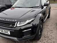 Used Land Rover Range Rover evoque SE 2016 Black Coupe