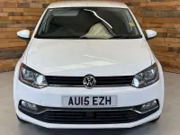 Used VW Polo SE 90 HP (66 kW) 2015 White Hatchback